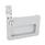 GN 115.10 Chiusure con maniglia da incasso, lega di zinco pressofusa, funzionamento con chiave a tubo Tipo: SCH - Con intaglio
Finitura: SR - Argento, RAL 9006, finitura strutturata
N° identificativo: 1 - Azionamento nella posizione raffigurata, in alto a sinistra