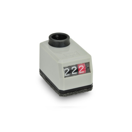 Indicateurs de position GN 955: arbre creux acier, 3 chiffres, indication numérique, mécanisme de compteur