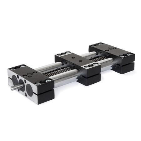 Actionneurs Linéaires 12V DC 400mm - Lot De 2 Avec Télécommande - Charge 150kg - Pour Meuble Électrique