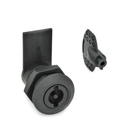 2x T-Griff-Verriegelungen Von Hordion – Gummi-Riegel Für Werkzeugkasten & Kühler | 110 X 46 Mm