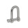 GN 584.1 Manilles, acier/inox, droites, version commerciale (sans levage) Matériau: A4 - Inox