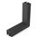 GN 2181 Profilati di tenuta angolari per la protezione degli spigoli, materiale NBR / EPDM (certificazione UL), vulcanizzato Tipo: D - Profilato di tenuta laterale
