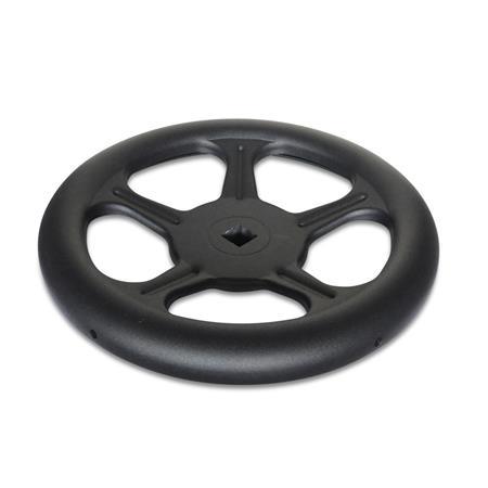 Handräder GN 228: Stahlblech