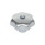 DIN 6336 Boutons étoile, fonte, zingué, passivé bleu Type: D - avec alésage traversant fileté