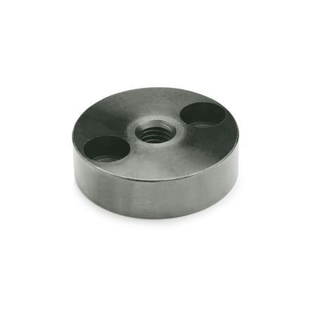 Supports pour pieds de machine GN 349: Acier