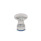 GN 75.6 Boutons champignon, inox, conception hygiénique Type: D - avec filetage interne
Finition: MT - finition mate (Ra < 0,8 µm)
Matériau (anneau d'étanchéité): F
