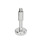GN 31 Piedini di livellamento, acciaio INOX, con disco antiscivolo Tipo (base): C4 - Finitura lucida, gomma vulcanizzata, bianco
Versione (vite): W - Con bussola regolabile, filettatura coperta e sede per chiave in basso