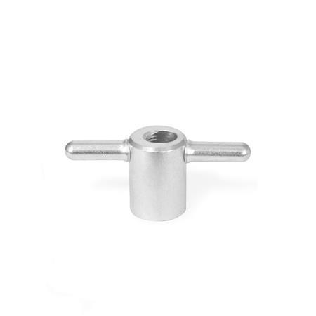 Schnellspann-Knebelmuttern GN 6305.1: Stahl