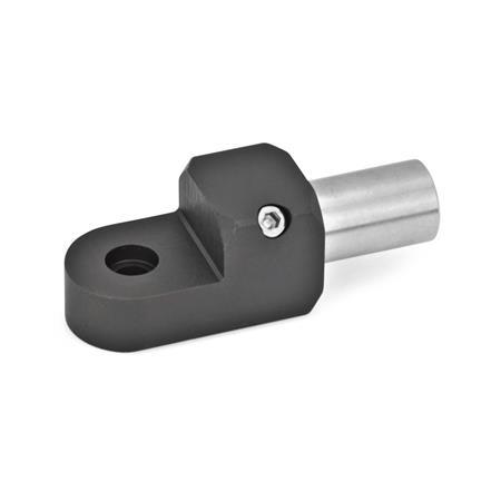 T-Laschen-Klemmhalter GN 483: Aluminium